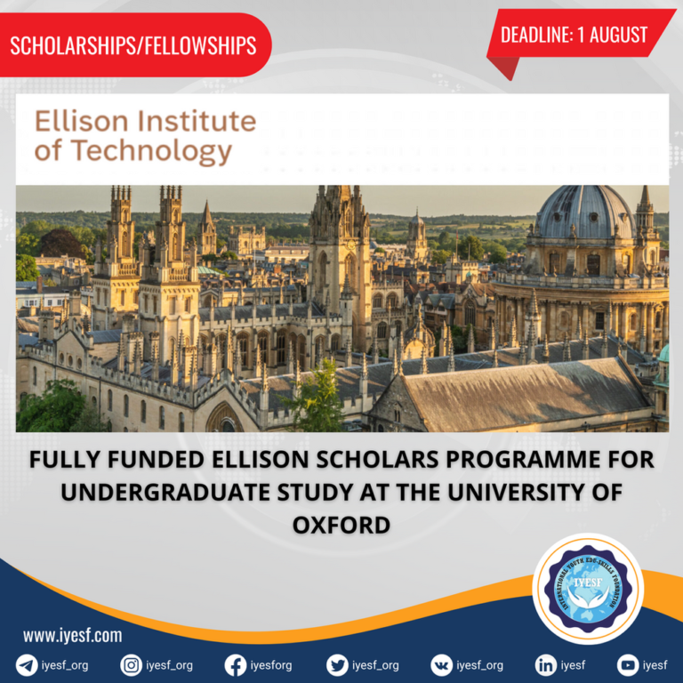 applications-for-the-ellison-scholars-programme-for-undergraduate-study-are-now-open