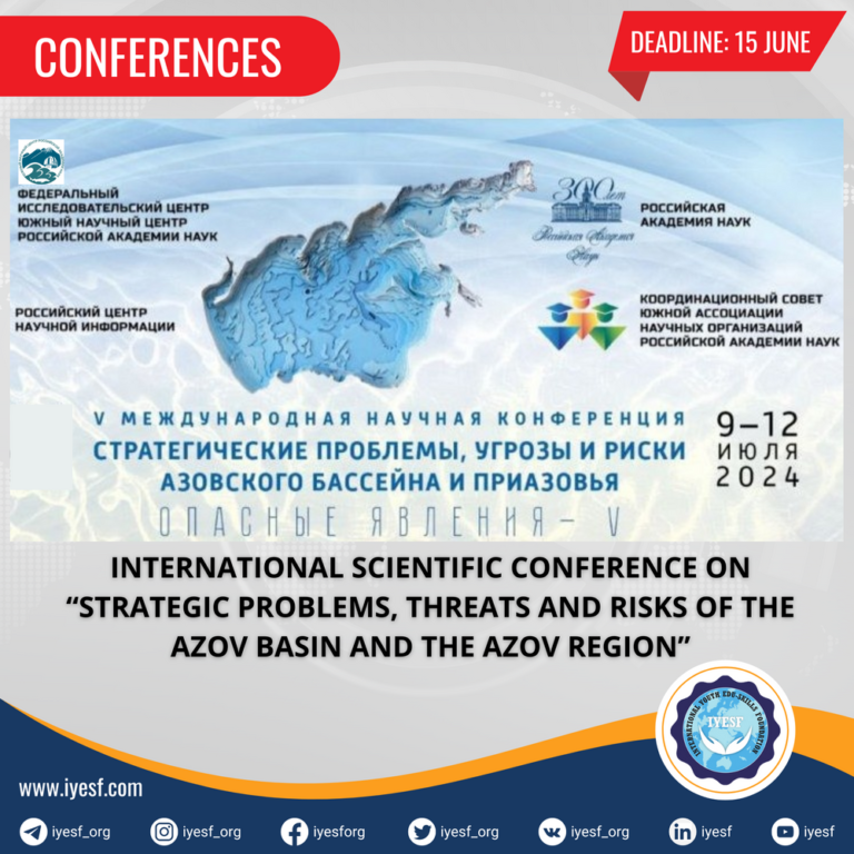 apply-for-the-international-scientific-conference-on-“strategic-problems,-threats-and-risks-of-the-azov-basin-and-the-azov-region”