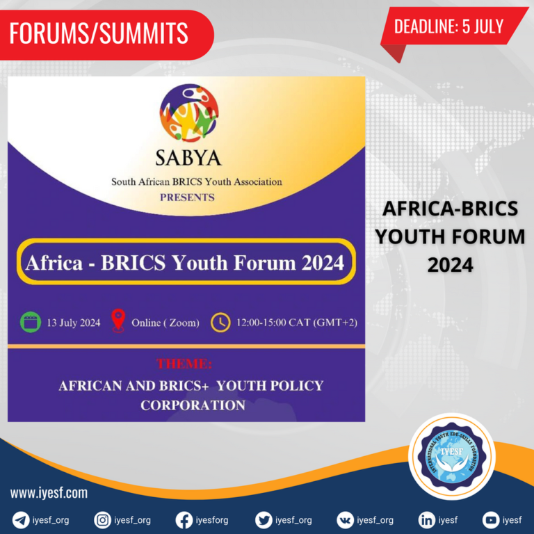 applications-are-open-for-the-africa-brics-youth-forum-2024