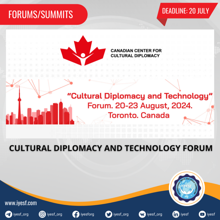 apply-for-the-cultural-diplomacy-and-technology-forum-in-toronto