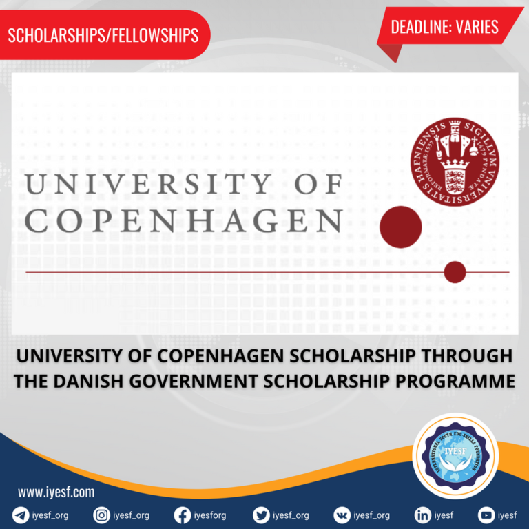 university-of-copenhagen-offering-grant-through-the-danish-government-scholarship-programme