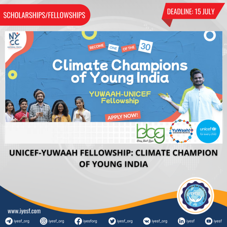 applications-are-open-for-the-climate-champion-of-young-india-fellowship