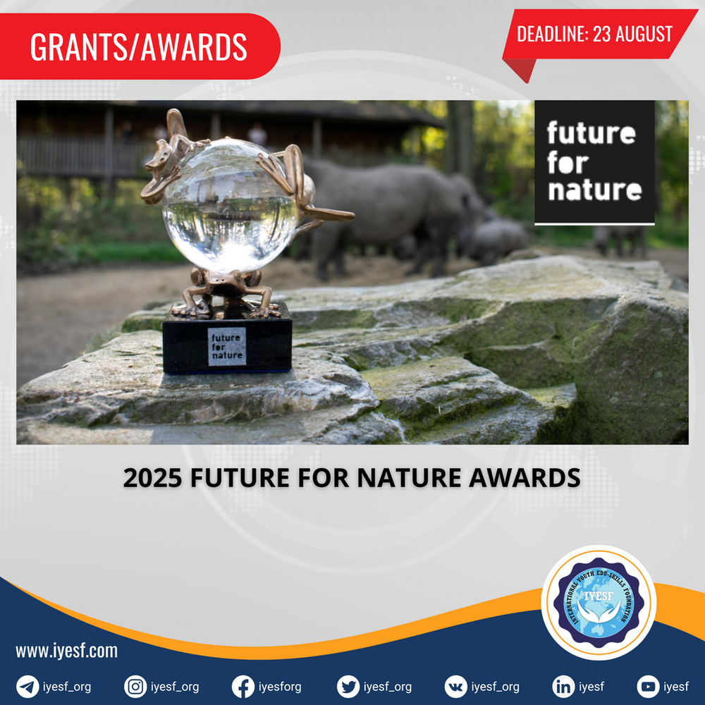 applications-for-the-2025-future-for-nature-awards-are-now-open