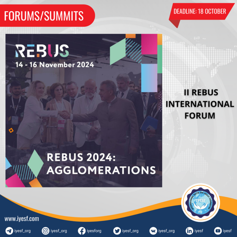 Registration is Open for the II International Forum “REBUS”